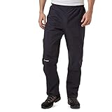 Berghaus Men's Hillwalker Gore-Tex Waterproof Trousers | Durable | Comfortable Fit, Black/Black, M 31