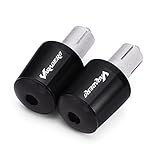 RESKIO Motorcycle Handlebar Grips Handle Bar Cap End Plugs For Honda XL1000V Varadero XL1000 XL125 V XL 1000 125 V Varadero Accessories (Color : Negro)