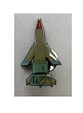 Vintage Pinpoint 1992 Gerry Andersons Thunderbirds Lapel Pin Badge - Thunderbird 1 - Former Shop Counter Display Item