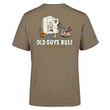 OLD GUYS RULE Shed Happens III T-Shirt (Prairie Dust) (UK, Alpha, XL, Regular, Regular, Standard, Prairie Dust)