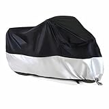Motorbike Cover Waterproof Outdoor, for Triumph Rocket 3 111 All Weather Waterproof UV Protection Windproof Rain Dust Scratch Proof,A