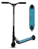 Two Bare Feet Cipher Model Stunt Scooter for Kids, Teens & Adults - Lightweight Freestyle Scooter with 360° Spin, ABEC-7 Bearings, 100mm PU Wheels, Durable Design for Tricks (Blue)