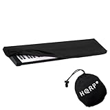 HQRP Cover/Elastic Dust Cover for Yamaha DGX-650 Rimmers Music/DGX650 Keyboard/DGX-650B/P-115 P115/p-115b P115B/p-115wh