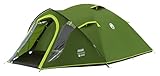 Coleman Tent Darwin 4 Plus BlackOut | Compact 4 Man Dome Tent | Special Darkened Bedroom | Lightweight Camping, Festival and Hiking Tent | 4500mm Waterproof | 4 Person | with Sewn-in Groundsheet