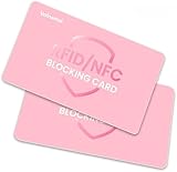 Volnamal RFID purses for women Blocking Cards Blocker for contactless Safe Cards Wallets force field max card protector scan Proof Card Theft Ultra Thin Minimalist Secure Bank Credit Card Holder 2Pink