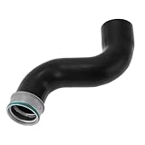 Partuto Radiator Hose Heater Hose for Mercedes-Benz S-Klasse W221 S320 CDI 2006-2009 No.2215281482 Rubber Coolant Pipe Black 1 Pc