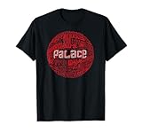 G2 Entertainment Palace Legends T-Shirt, Women's Unisex-Youth Black S T-Shirt, Crystal Palace Football Club T-Shirt, Crew Neck, Short Sleeve, Size S