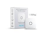 AEOTEC ZWA039 aërQ Temperature & Humidity Sensor, Z-Wave, SmartThings, White
