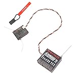 WANGCL Rc Receiver AR8000 Receiver 2.4GHz 8CH with Satellite Compatible with Spectrum DSM2 DSMX DX7 DX8 DX9 DX18 Fit for Drone 1/10 RC Car/Rowing/Crawler