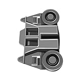 Dishwasher Wheel Rack, Quiet Dishwasher Running, Dishwasher Rack Wheel Set, Quick Replace, Quiet and Smooth, 5.47cm, for Replacing Broken Dishwasher Rack Wheels
