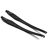 SOODASE Black Replacement Glasses Legs For Oakley Crosslink Prescription Glasses frame