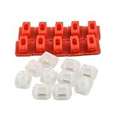 for BMW Interior Door Moulding Clips Dashboard Panel Trim Fasteners Set 20PCS Compatible with 3 Series E46 E90 E91 E92 E93 E53 X3 E83 7 Series E65 E66 Plastic Replacement Parts 51458266814 51418215806