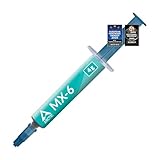 ARCTIC MX-6 (4 g) - Ultimate Performance Thermal Paste for CPU, consoles, graphics cards, laptops, very high thermal conductivity, long durability, non-conductive, non-capacitive