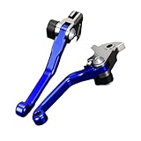 HGPVPKZAZD Motorcycle Brake Clutch Levers for YZ125 1994-1995 for YZ-125 2001-2007 for YZ 125 2008-2014 for YZ125 2015 2016 2017 2018 Brake Clutch Levers Bar Lever Protector Motorcycle(2008-2014)