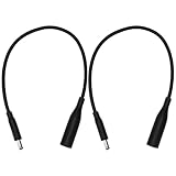 Create idea 2Pcs Laptop Power Converter Cable 7.4mm Female to 4.5mm Male Dongle Tip DC Power Converter Cable Compatible with Dell Inspiron Latitude Studio XPS Vostro, 30cm