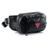 Dainese - Explorer Waist Bag 1.8L, Waterproof Bum Bag, for Men and Women, Black