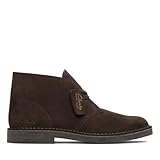 Clarks Men's Desert Bt Evo Derby, Dark Brown Suede, 8.5 UK