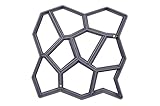 Garden Paving Pavement 24''x24'' (60 x 60 cms) Big Mold Patio Concrete Stone Path DIY Walk Path Way Maker Mould