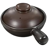 PRETYZOOM Bibimbap Pot Baking Pan Baking Dish Stove Ware Casserole Dishes for Oven Small Pots for Cooking Cooling Canning Clay Cooking Pot Sauce Baking Tray Large Bread Brown Ceramics