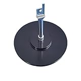 DIY Saw Machines Sawzall Adapter Cup Attachments Connector UVC Fit for Reciprocating Saws M Adapter Tools Aluminium Smooth Surface 10cm/4.0in (Black)