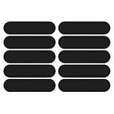 HJZHII 10PCS Black Reflective Tape, Motorcycle Helmet Decals Reflective Stickers for Helmet Motorcycle Helmets Stickers Night Visibility Safety Decal for Motorcycles Scooters Bike Helmets Stroller