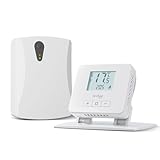 ECOBAY Wireless Thermostat with Receiver, for Boilers, Electric & Water Underfloor Heating, Non-Programmable