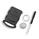 For Opel Vauxhall Key Fob Corsa C Meriva Key Fob Replacement Astra H J G D Combo Vectra Mokka Zafira 2 Buttons Car Key Fob Case Shell Battery CR2032