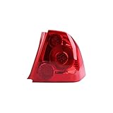 VQLDPX Rear Tail Light Cluster Car Tail Lights Cover For Peugeot 307 Sedan 2004 2005 2006 2007-2013 Taillight Rear Exterior Lamps Light Lens Housing Rear Left Right Tail Light Lamp(Style 2,Right)