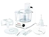 Moulinex Master Chef FP211110 Multifunctional Food Processor 500 W Power 2 Speeds + Pulse Function, Grating, Slicing, Chopping, Emulsifying, Mixing