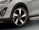 Ford Genuine Fiesta MK8 17" Alloy Wheel 5 Spoke Absolute Black 2017-2023 2357898