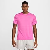 Nike Miler Men's Short Sleeve Running Top, Playful Pink, FZ4782-675, M