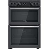 Hotpoint Cannon 60cm Double Oven Ceramic Electric Cooker - Anthracite