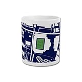 GroundDesigns WEST BROM Stadium The HAWTHORNS Mug Football Gift Map West Bromwich Albion WBA