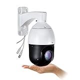 SUNBA Outdoor PTZ Analog Camera, 22X Optical Zoom, 960H CCTV Security Dome Camera, up to 328ft Night Vision with RS485 Control (405-22X)