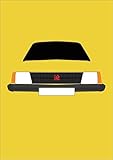 Vauxhall Astra MK1- Retro Motor Company Greeting Card