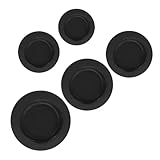 TOYANDONA 5pcs Box Piggy Bank Accessories Piggy Bank Stoppers Assorted Sizes Plug Replacement Bottom Caps Plaster Doll Covers Plaster Figurine Bottom Stopper