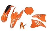 UFO PLAST Full Kit Orange KTM SX-F 250 2007-2010