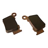 MotoForgeDynamics Front & Rear Brake Pads Set Compatible with KTM 125/144/200/250/300/350/450/505/530 SX EXC SXF 04-23 - Premium Sintered Compound, Enhanced Durability (Rear)