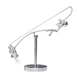 Fisherman Balancing Sculpture, Kinetics Fishing Sculpture, Balance Art for Your Space,Balances Art Sculptures,Metal Fishing Statue for Home Office Desktop Decoration, Fisherman Home Decoration (1PCS)