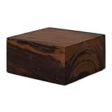 IECAP LLC Hardwood Ironwood Blanks, Exotic Wood – Woodchucks Wood – Hardwood Lumber – Natural Wood for DIY Crafts – Ironwood Lumber Turning Blanks – Size 6 x 6 x 3 inches – Pack of 1