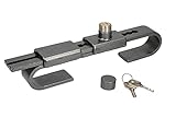 Ryme Automotive 371012 Hardened Steel Anti-Theft Padlock Adjustable from 220 to 430 mm. (38 mm.) Truck Door Lock for containers, semi-Trailers with Flaps
