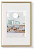 walther Design Picture Frame Gold 20 x 25 cm New Lifestyle Plastic Frame KV025G