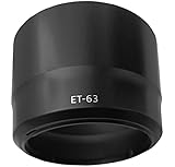 ET-63 Lens Hood Shade for Canon EF-S 55-250mm f/4-5.6 is STM(Not for is or is II),HUIPUXIANG 58mm Lens Hood