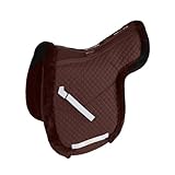 Shires Performance Fully Lined Numnah 15-16.5" - Brown