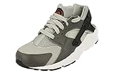 NIKE Huarache Run GS Trainers DX1091 Sneakers Shoes (UK 5 US 5.5Y EU 38, Wolf Grey Black Dark Grey 001)