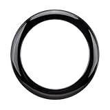 Bamyli Rear Boot Ring Badge for Bmw 1 Series F20 F21,Surround Roundel Cover,Car Rear Logo Decoration Ring Aluminum Accessories Mod (Gloss Black)