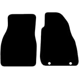 Carsio Carpet Car Mats For Alfa Romeo Spider 1976-1983 Tailored Fit Floor Mat Set Complete Accessory Black Custom Fitted - All Weather, Anti-Slip Backing & Grey Trim