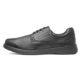 Hush Puppies Marco Mens Classic Lace Shoes, Black, 10 UK
