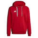 adidas Men's Entrada 22 Sweat Hoodie, Team Power Red 2, M