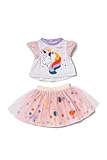 BABY born Unicorn Tutu Dress, Beautiful Shirt and Tutu Skirt for 43m Dolls, 871720 Zapf Creation